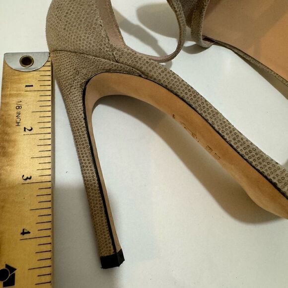 Stuart Weitzman Nudist Heel size 8 snake print accent - Picture 14 of 15